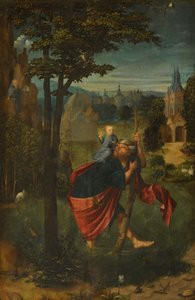 Saint Christopher by Master of Frankfurt